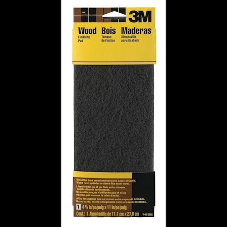 3M Hand Sndg Wood Fnshng Pad 7415NA, PK10 7415NA